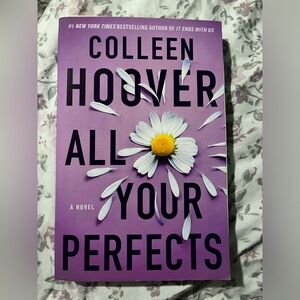 “All your perfects” Colleen Hoover unused Barnes and noble book